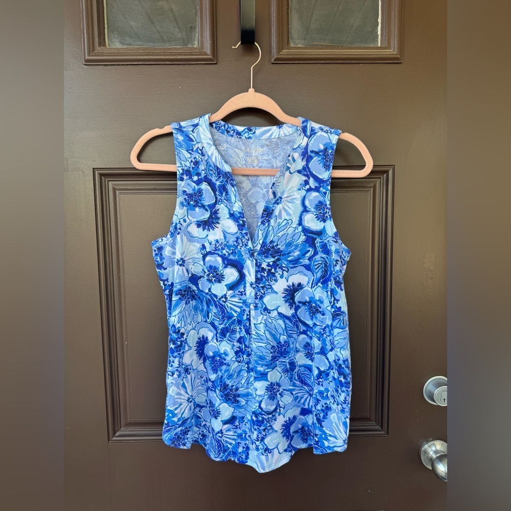 Lilly Pulitzer Raisa Top Catch & Keep - Picture 2 of 8